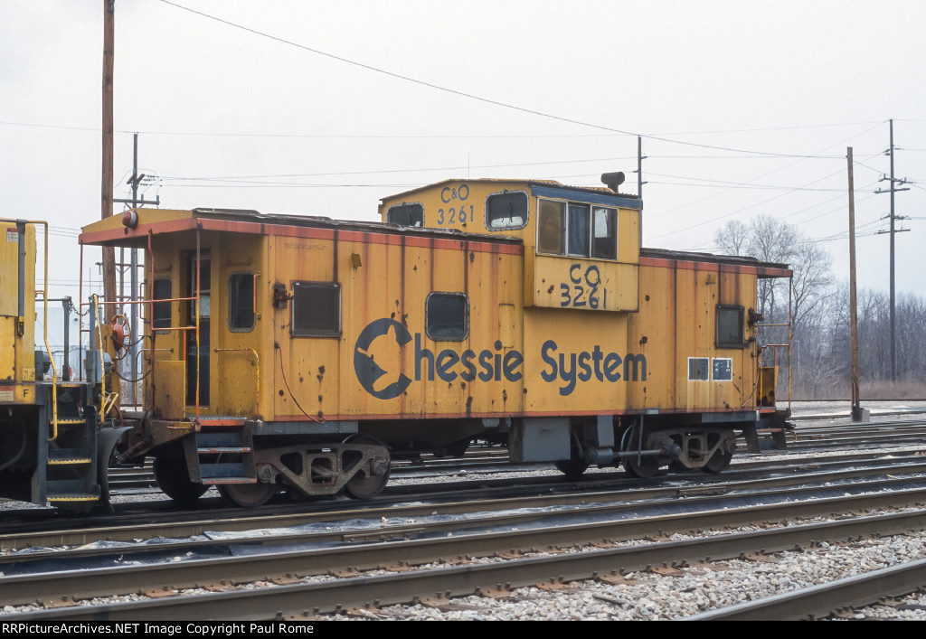 C&O 3261, Chessie System wide vision caboose